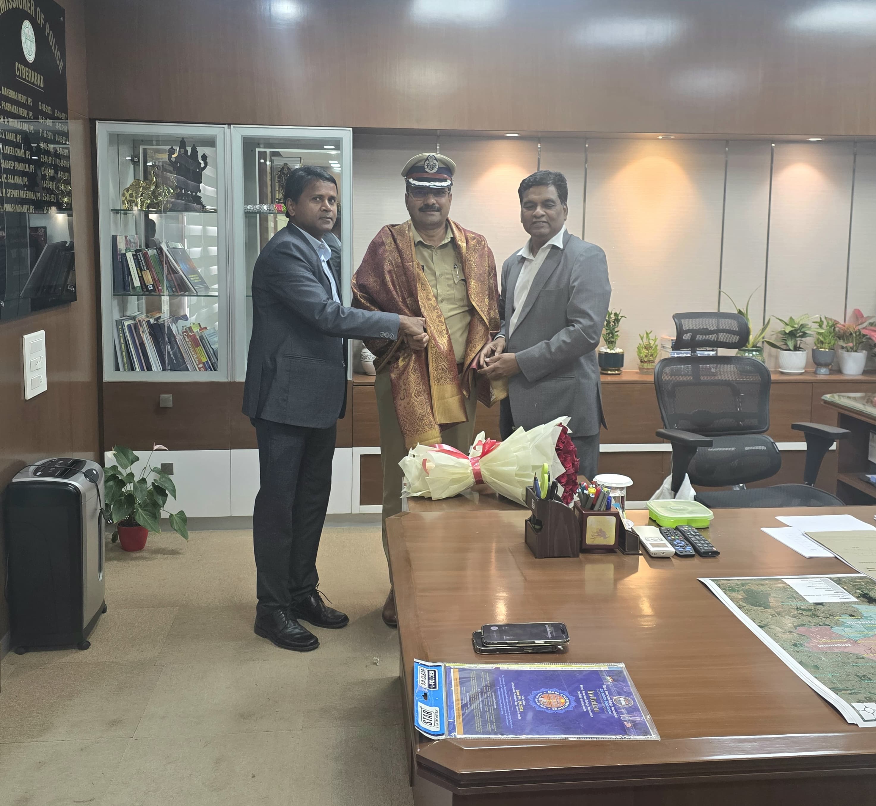 Commissioner of Police Dr. M. Ramesh Garu